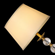 Elegant Conical Crystal Ball Base Decorative Table Lamp