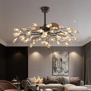 Elegant Firefly Modern Remote Ceiling Fan with Light