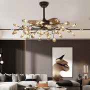 Elegant Firefly Modern Remote Ceiling Fan with Light