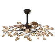 Elegant Firefly Modern Remote Ceiling Fan with Light