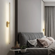 Elegant Gold Bathroom Linear Vanity Light Fixture