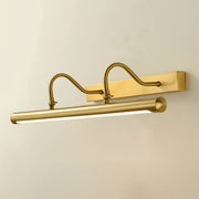 Elegant Gold Straight Linear Vanity Mirror Light