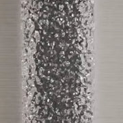 Elegant Half Moon Clear Acrylic Pedestal Console Table