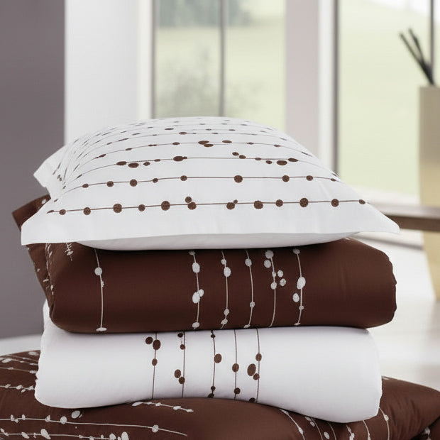 Ellis Embroidered 3-Piece Duvet Cover Sets