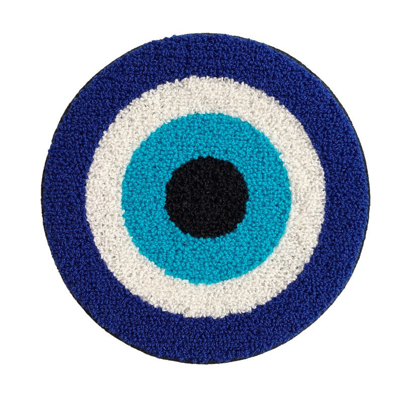 Evil Eye Embroidered Coaster
