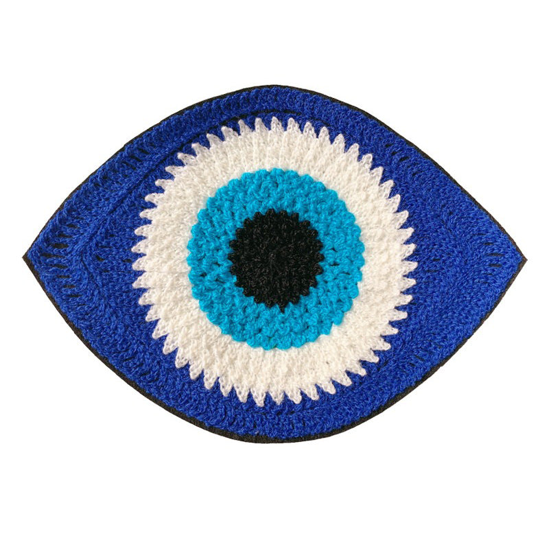 Evil Eye Embroidered Coaster