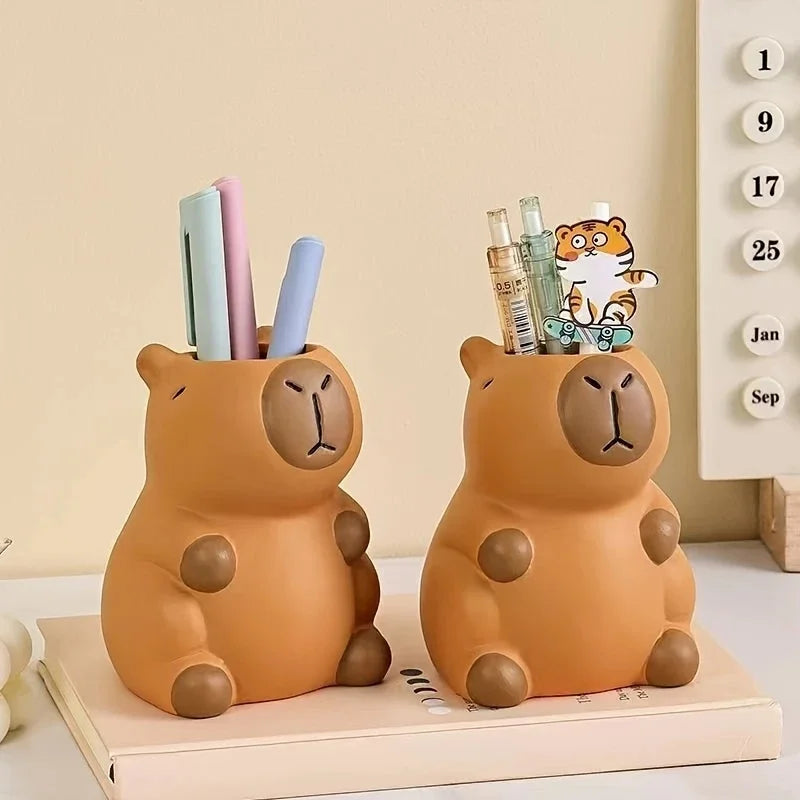 Sleepwyn Cute Capybara Pen Holder