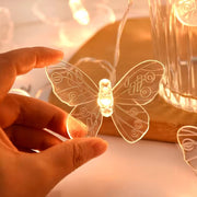 Fairy Butterflies Aesthetic String Lights
