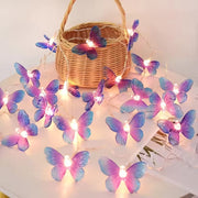 Fairy Butterflies Aesthetic String Lights