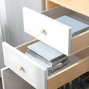 Fashion Closed Back Corner Wooden Display Bookcases