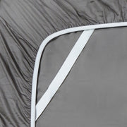 Fitted Sheet + Pillowcases Set - Luxury Cotton 608 Made in Egypt