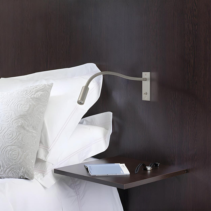 Flexible Gooseneck LED Bedside Wall Reading Light