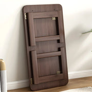 Foldable Scratch Resistant Bamboo Rectangle Coffee Table