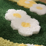 Fresh Daisy Meadow Tufted Rug