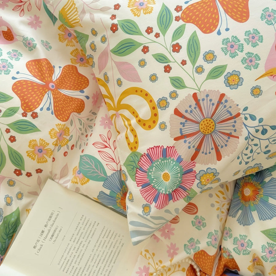 Funky Flowers Bedding Set