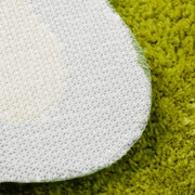 Simple Wavy Green Floor Mat