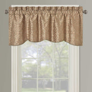 Halifax Lined Embroidered Window Valance 52"Wx19"L (Single)