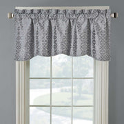 Halifax Lined Embroidered Window Valance 52"Wx19"L (Single)