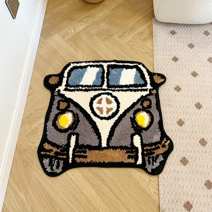 Hippie Bus Accent Tufted Rug