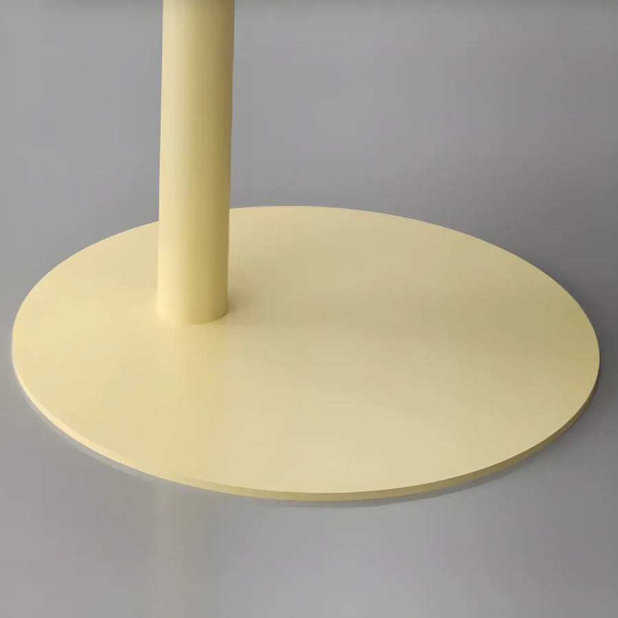 Sleepwyn Colorful Round Metal C-Shaped Scandinavian Side Table