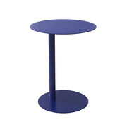 Sleepwyn Colorful Round Metal C-Shaped Scandinavian Side Table