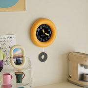 History of Art Minimalist Round Wall Clock
