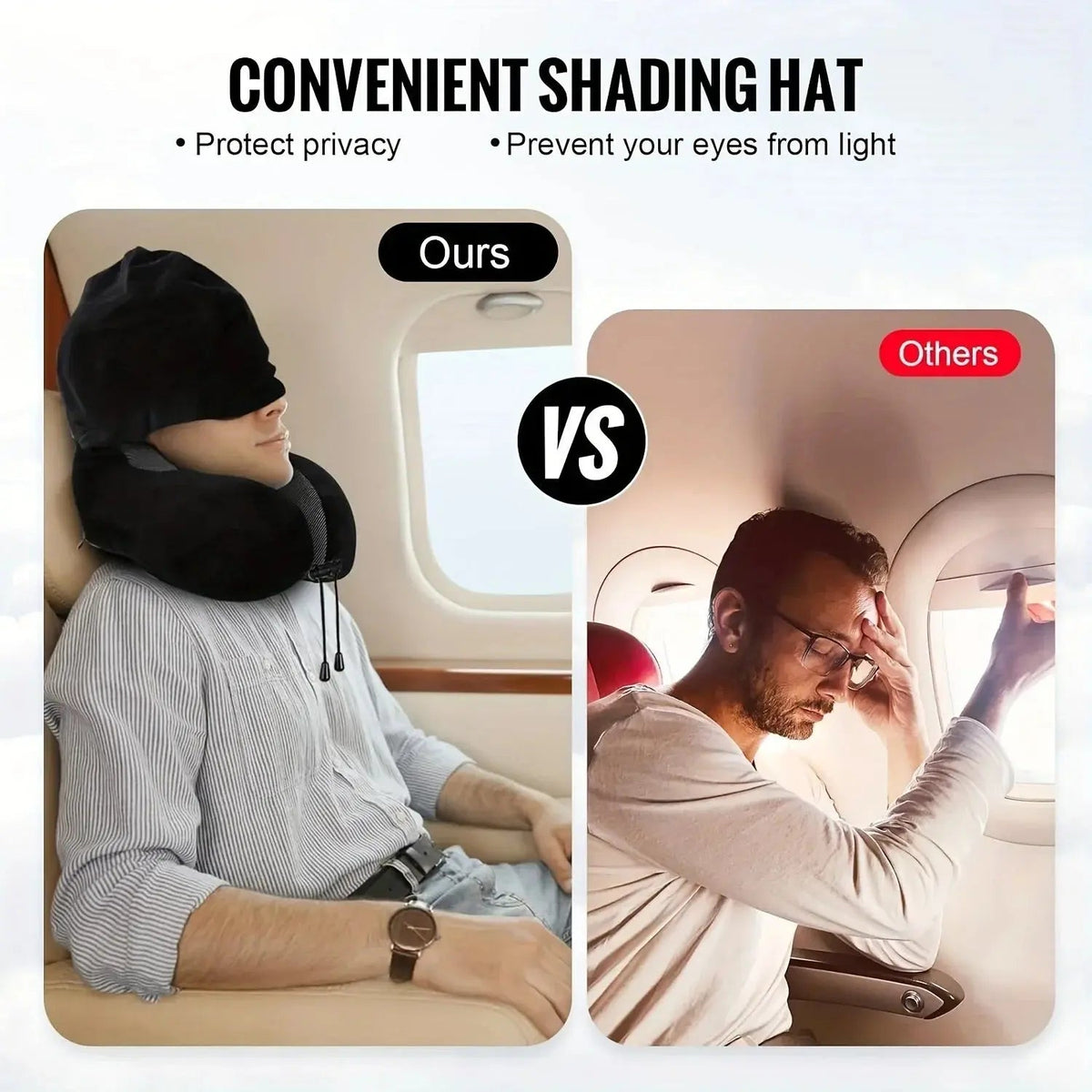 Sleepwyn Memory Foam Travel Pillow
