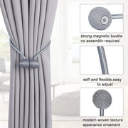 Sleepwyn Earphone Curtain Tiebacks (2 Pcs)