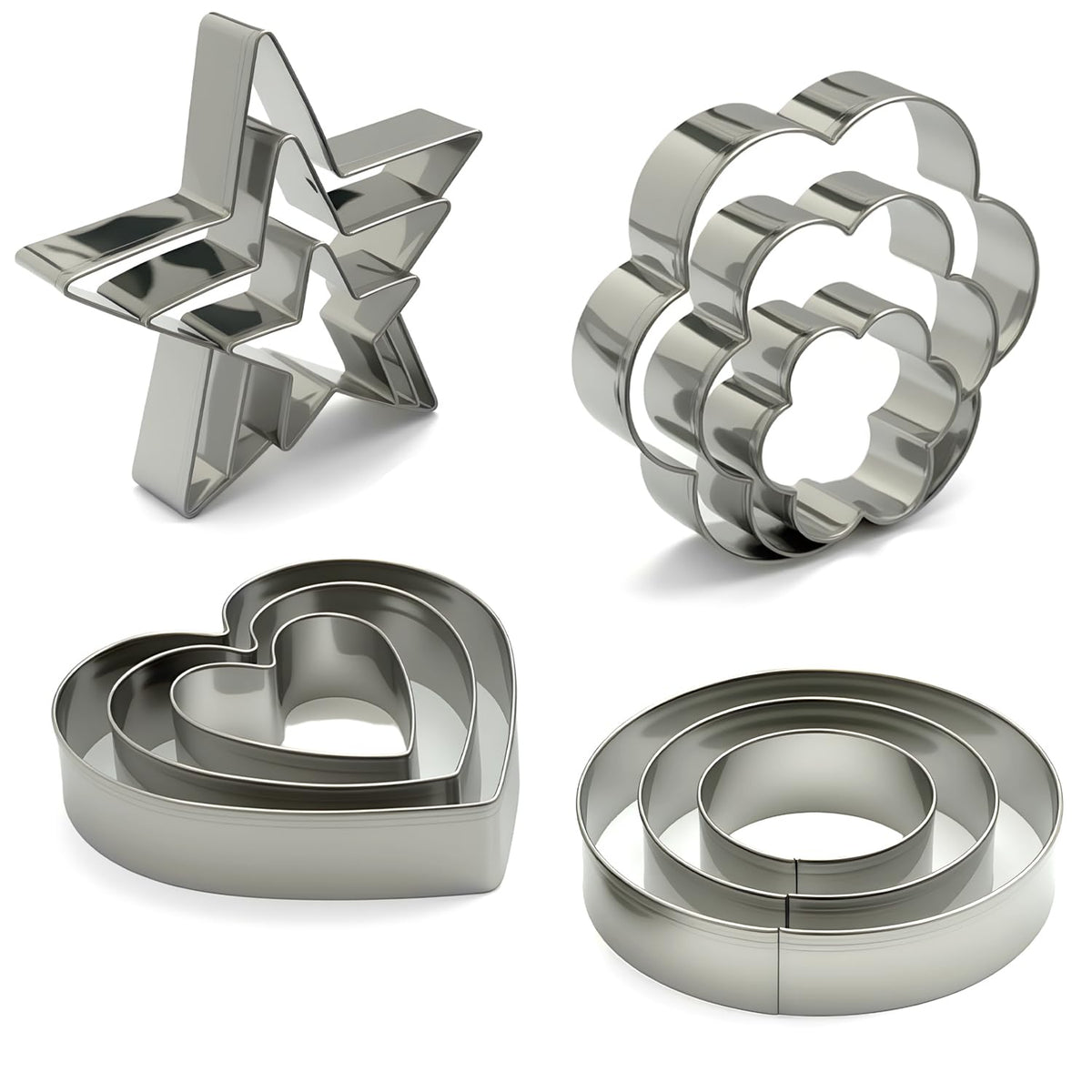 Sleepwyn Cookie Cutter Set (12 Pcs)
