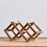 Sleepwyn Foldable Wooden Wine Rack