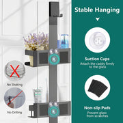 Sleepwyn No Drill Bathroom Shelf