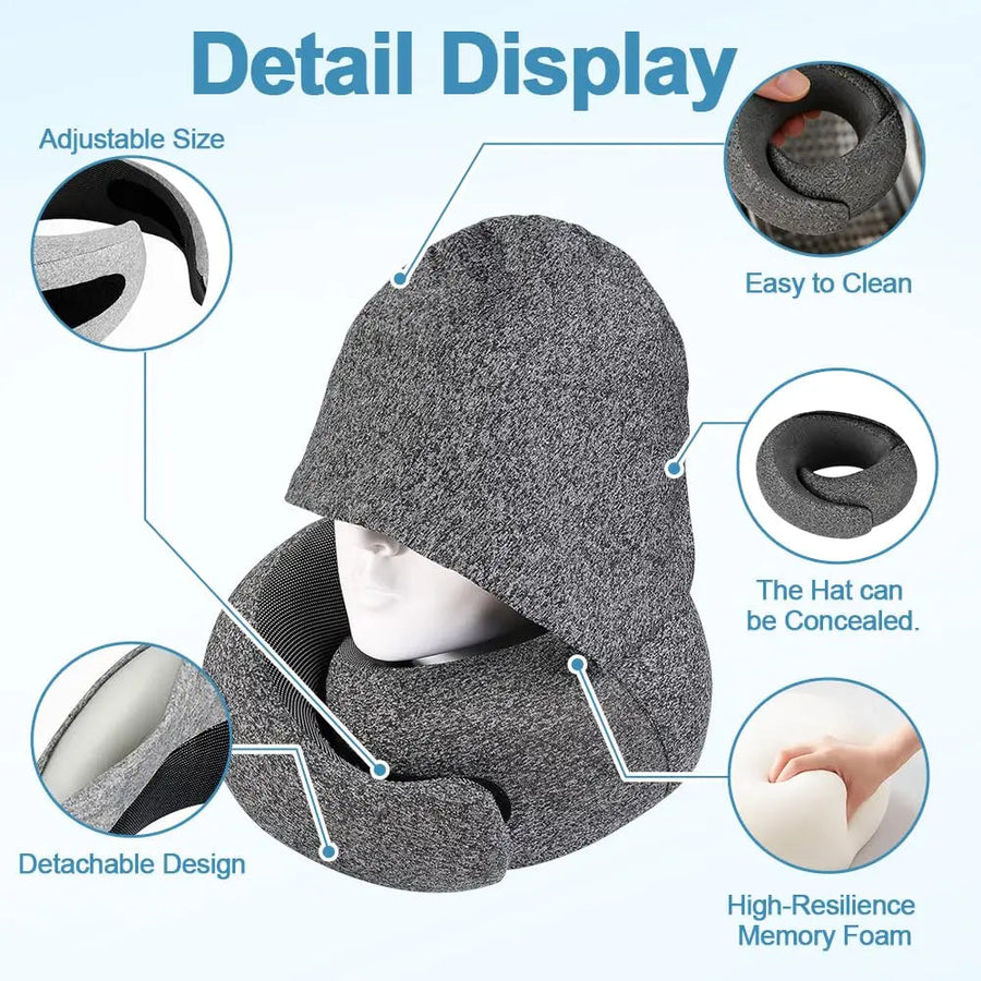 Sleepwyn Hooded Neck Pillow