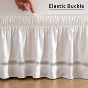 Sleepwyn Crochet Lace Bed Skirt