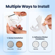 Sleepwyn No Drill Curtain Bracket (4 Pcs)