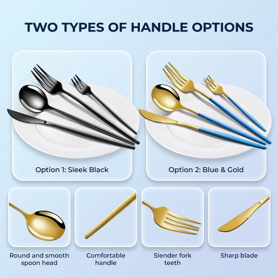 Sleepwyn Flatware Cutlery Set (16 Pcs)