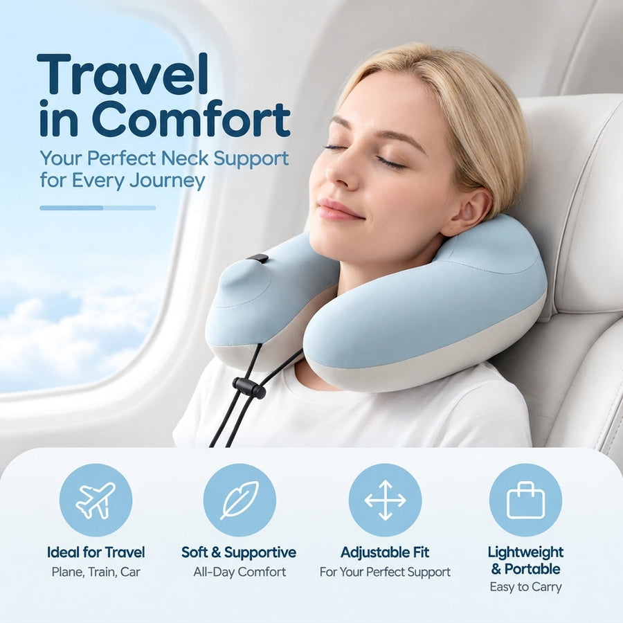 Sleepwyn Inflatable U-shaped Pillow Travel Cushion