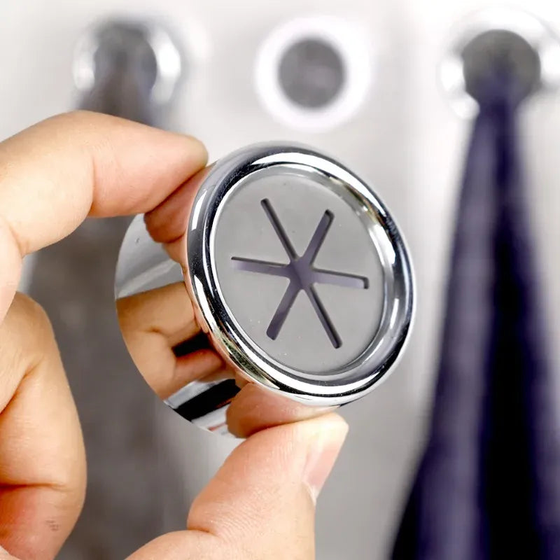 Sleepwyn Adhesive Round Towel Holder (2 Pcs)