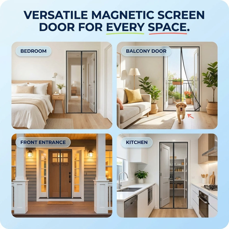 Sleepwyn Magnetic Screen Door