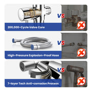 Sleepwyn Stainless Bidet Sprayer Set