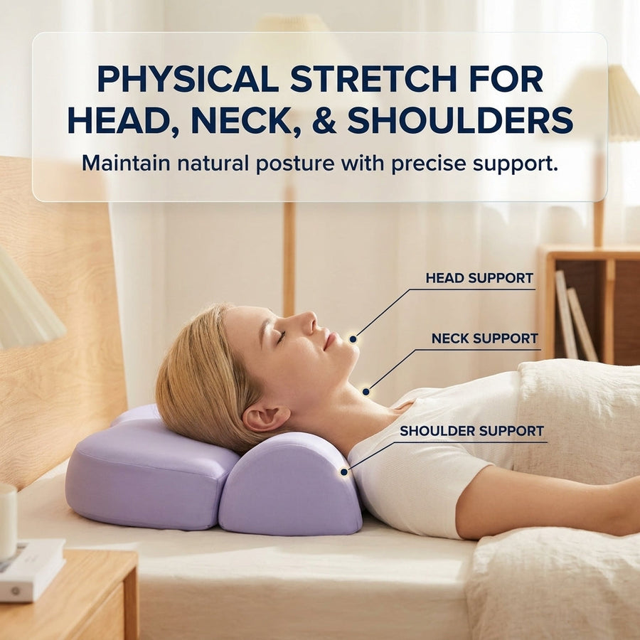 Sleepwyn Ergonomic Contour Pillow with Zoned Support