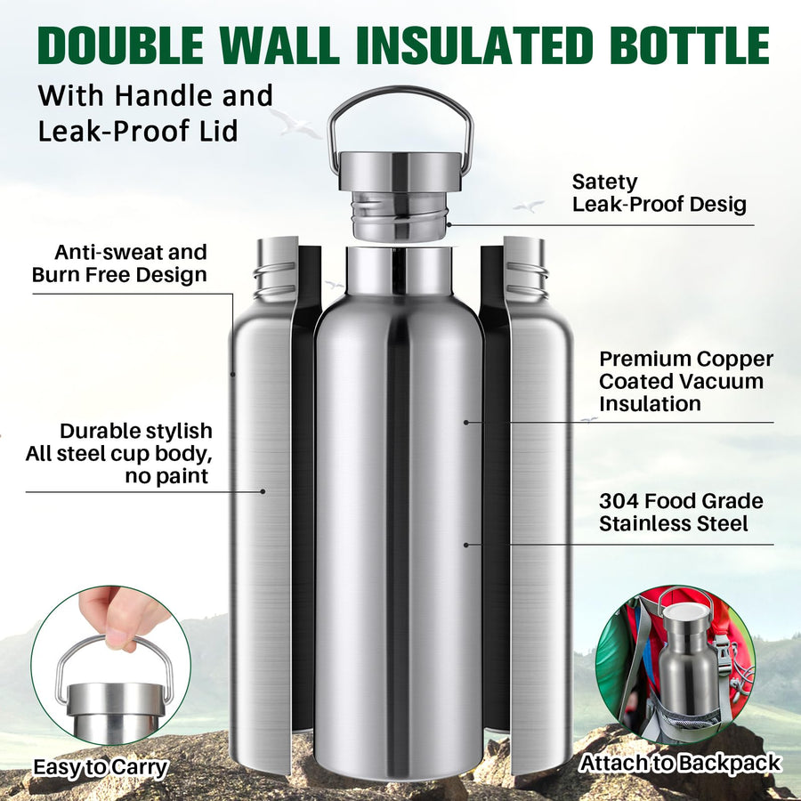 Sleepwyn Stainless Steel Water Bottle