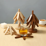 Sleepwyn Wooden Trivet Set (4 Pcs)