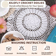 Sleepwyn Crochet Lace Doily (4 Pcs)