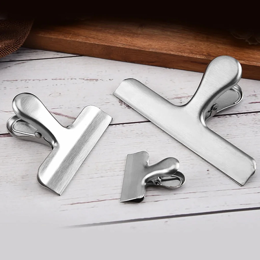 Sleepwyn Stainless Steel Bag Clips (3 Pcs)