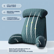 Sleepwyn Reading Lounge Cushion with Side Pockets