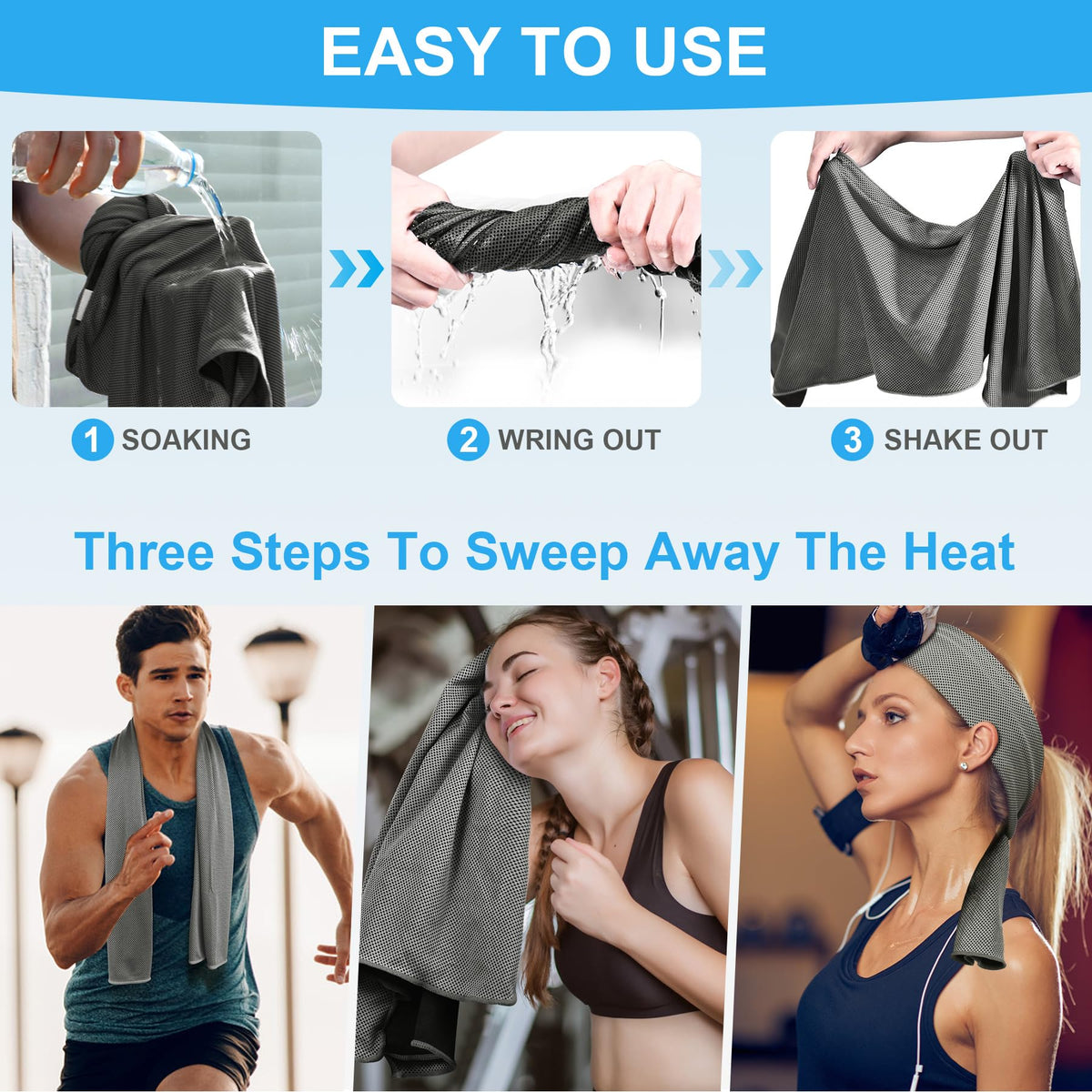 Sleepwyn Microfiber Cooling Towel