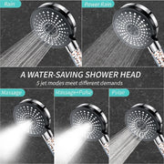 Sleepwyn 5-Mode Shower Head Set