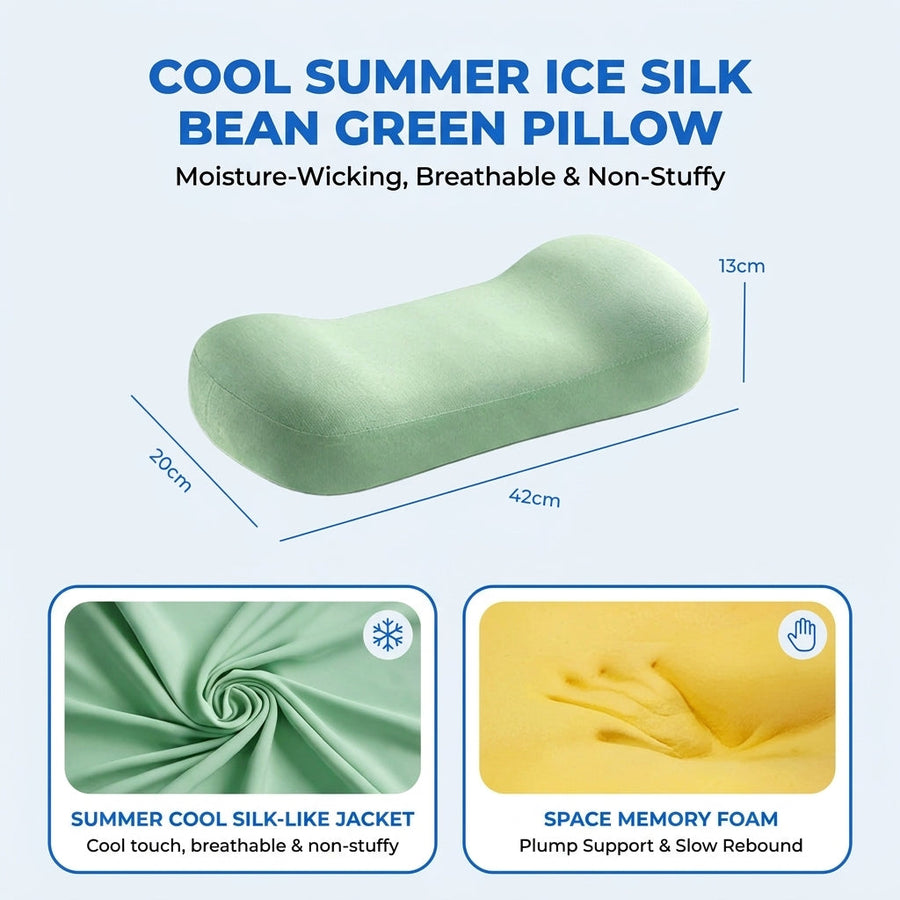 Sleepwyn Office Nap Pillow with Ice Silk Fabric
