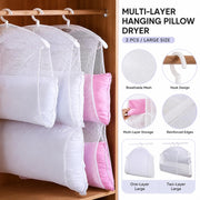Sleepwyn Hanging Pillow Drying Rack (2 Pcs)