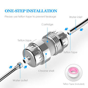 Sleepwyn Stainless Steel Shower Filter